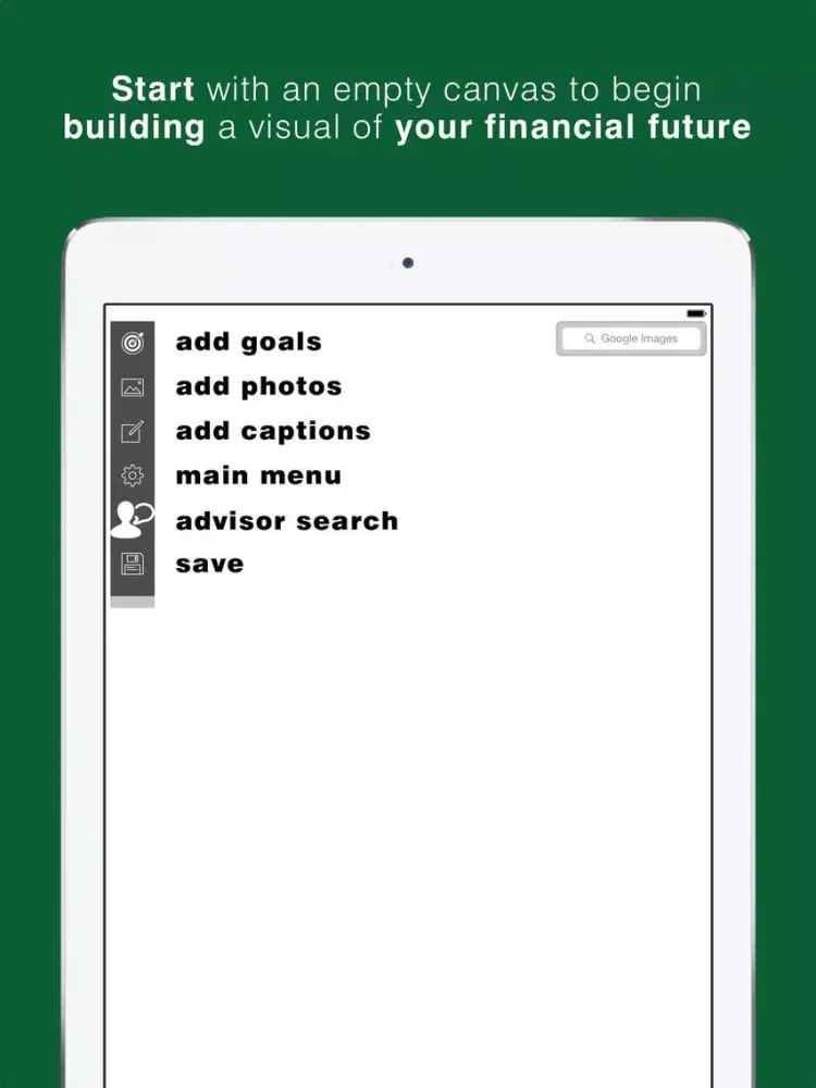 تصاویر Financial Wishboard iPad 