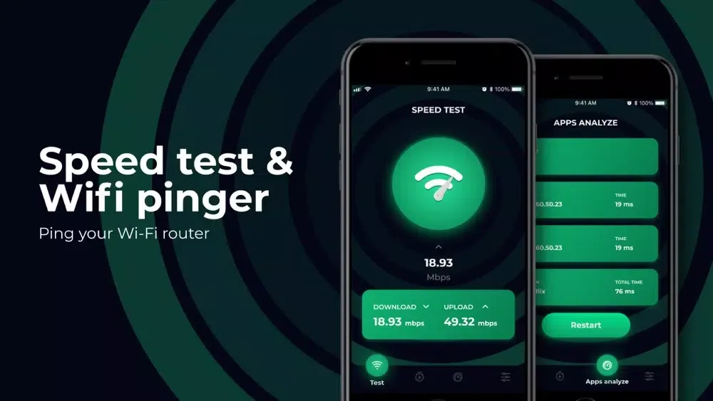 صور Speed Test & Wifi Pinger