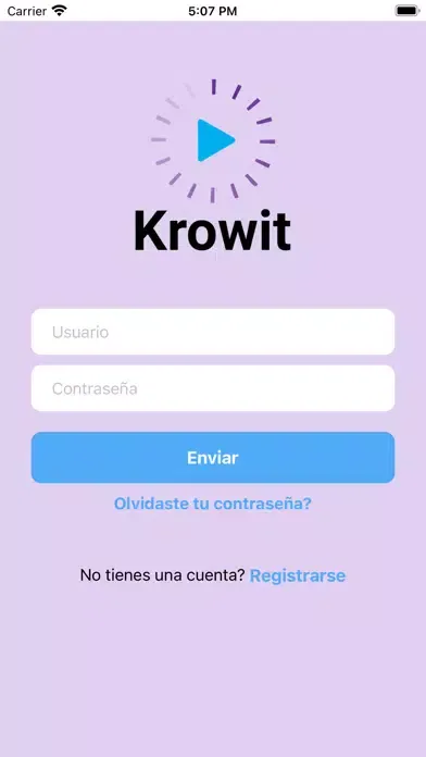 Krowit App Chile Screenshots