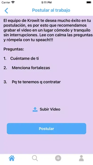 Krowit App Chile Screenshots