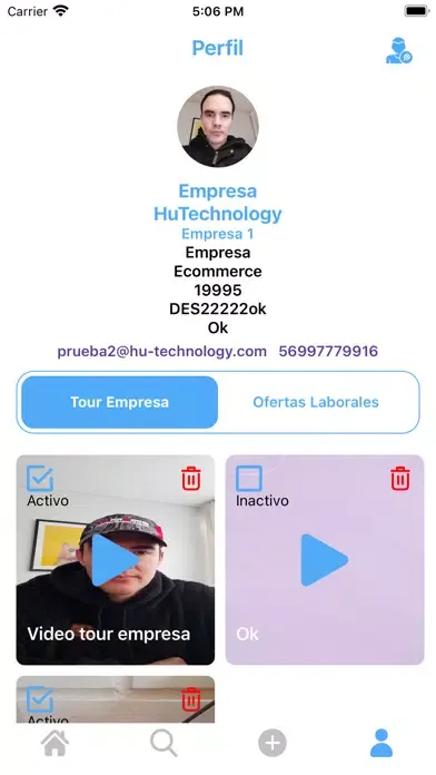Krowit App Chile Screenshots