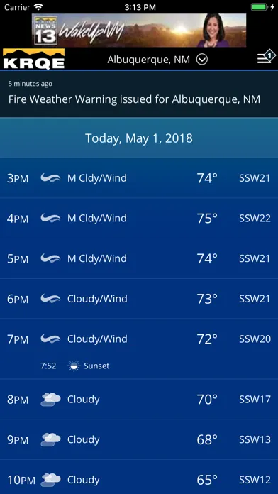 KRQE Weather - Albuquerque スクリーンショット