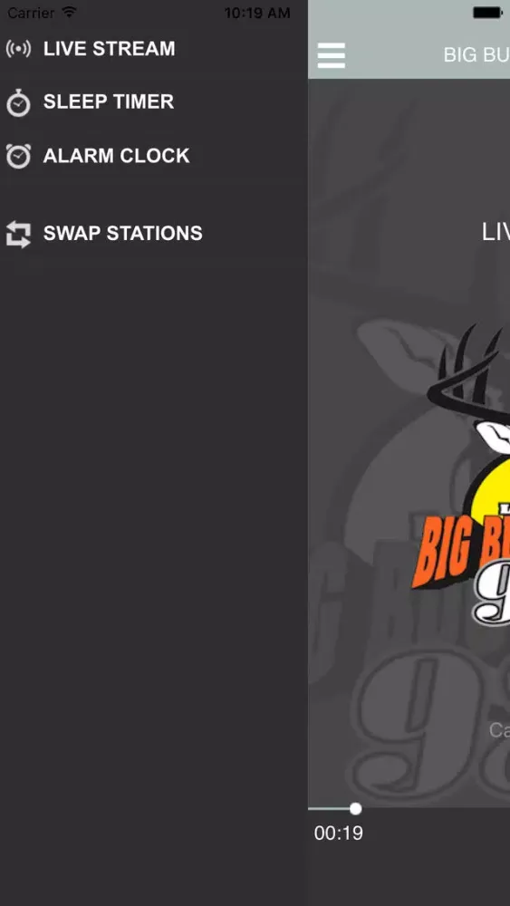 ภาพหน้าจอของ Big Buck Country 98.1