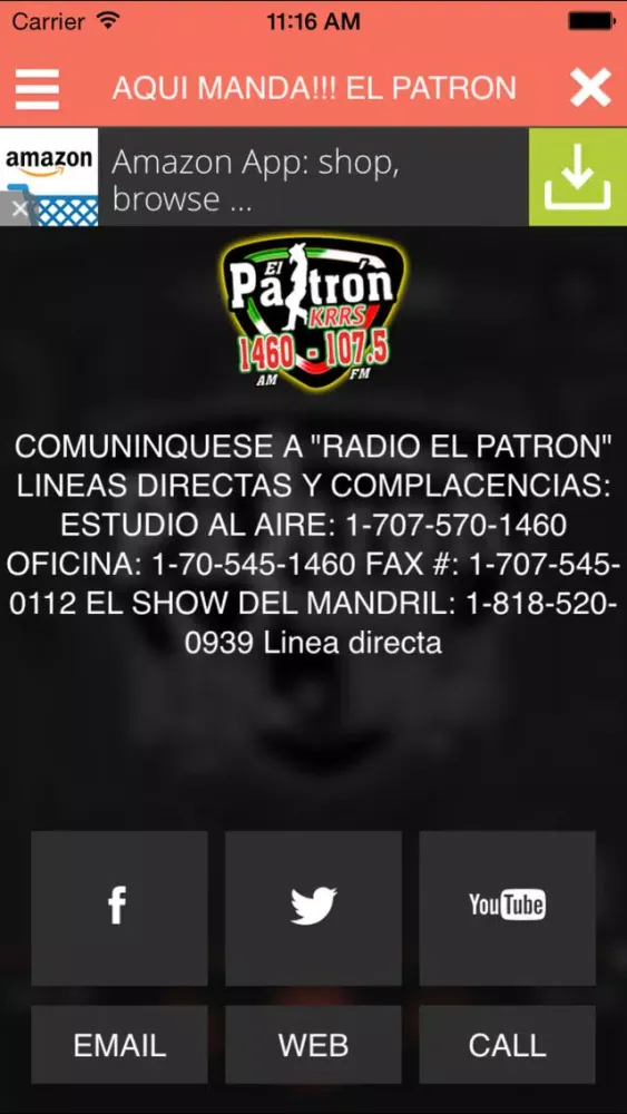 El Patron Radio スクリーンショット
