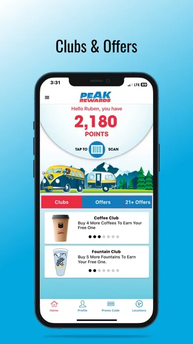 Captures d'écran de Denali Express Peak Rewards