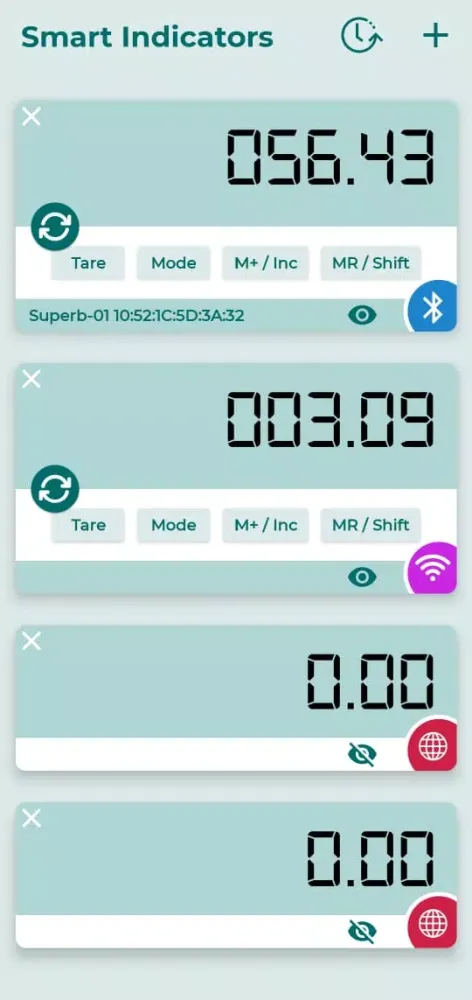 Скриншоты Smart Scale App
