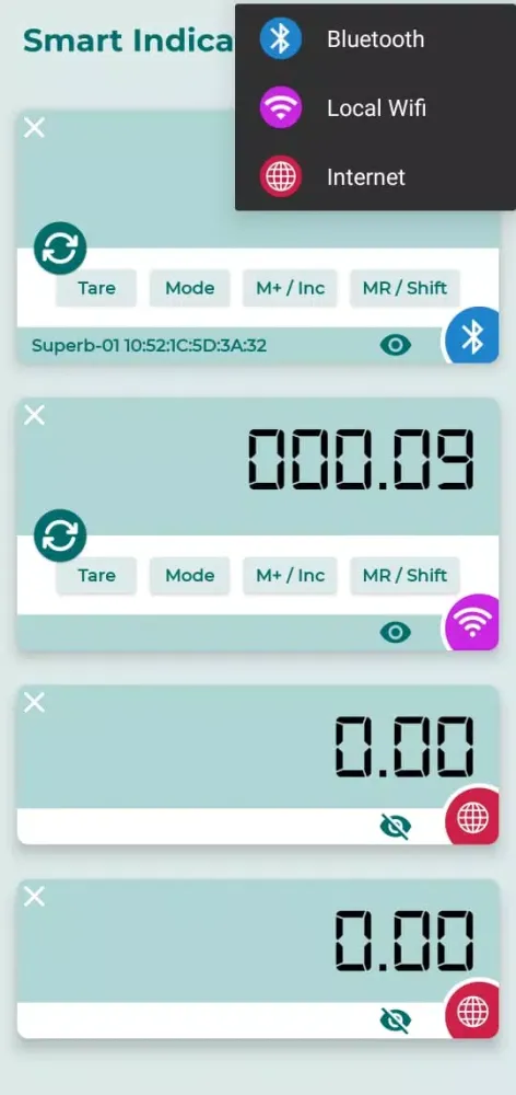 Скриншоты Smart Scale App