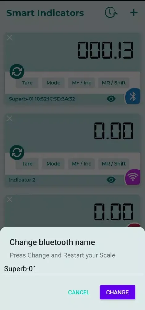 Скриншоты Smart Scale App
