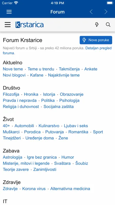 Capturas de pantalla de Krstarica - život i zabava