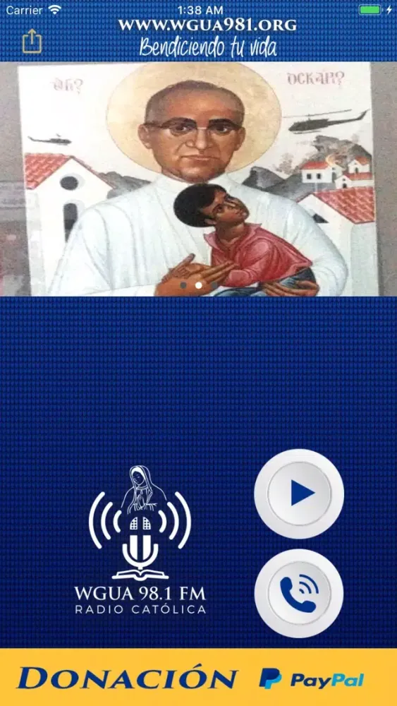 Radio Catolica WGUA 98.1 Screenshots