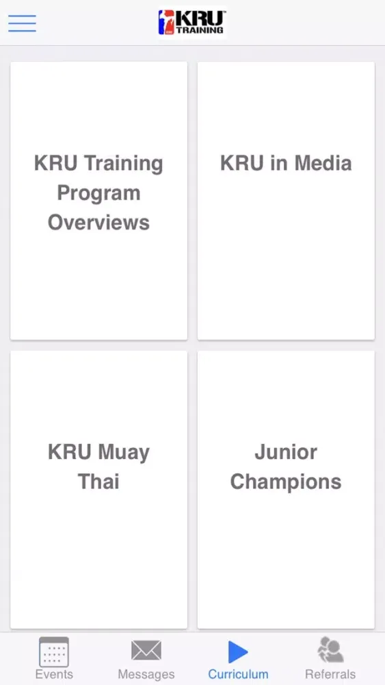 Скриншоты KRU Training