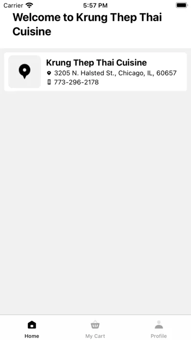 Krung Thep Thai Cuisine应用截图