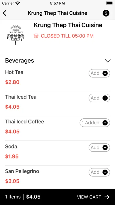 Krung Thep Thai Cuisine应用截图