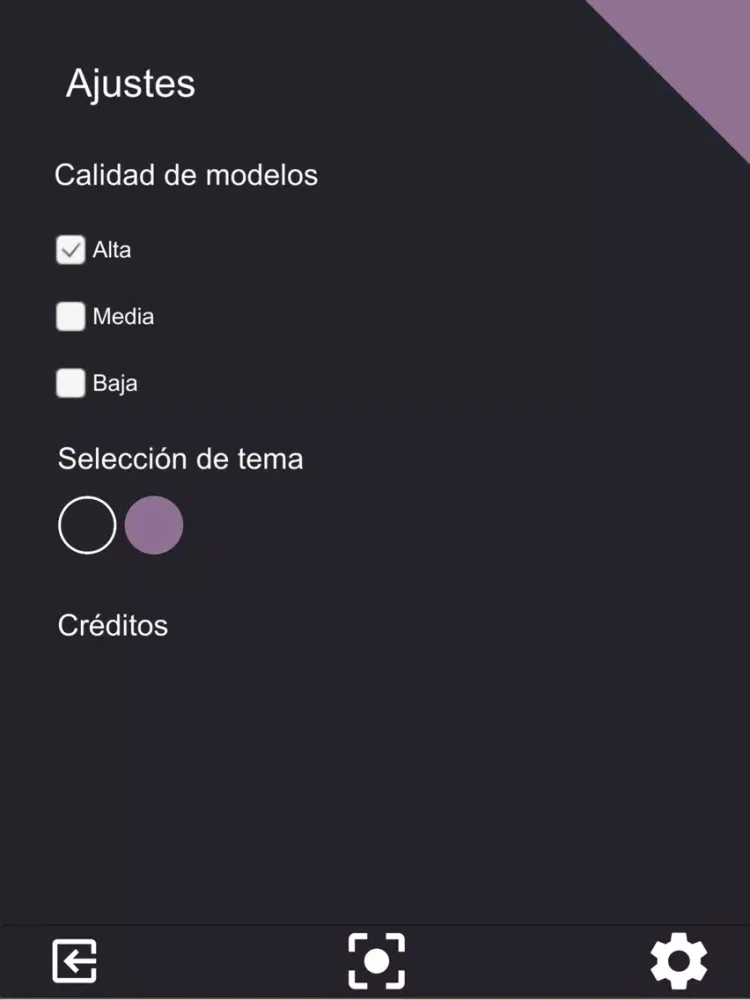 Screenshot di Matilde iPad 