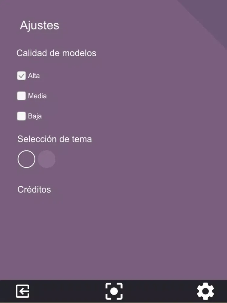 Screenshot di Matilde iPad 