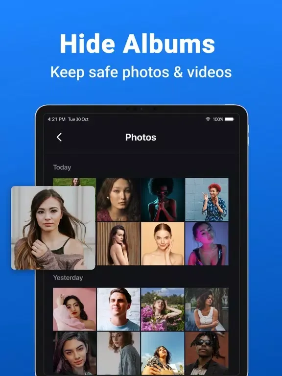 Calculator Lock: Hide Photos iPad  スクリーンショット