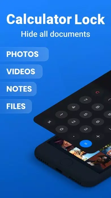 Calculator Lock: Hide Photos スクリーンショット