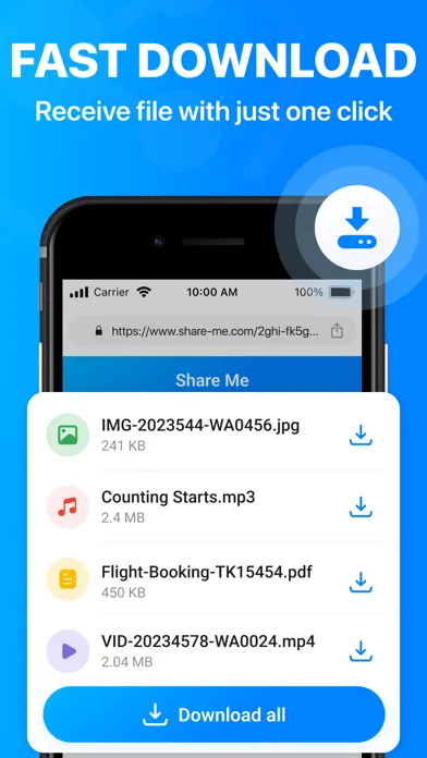 Share Me: File Transfer App应用截图