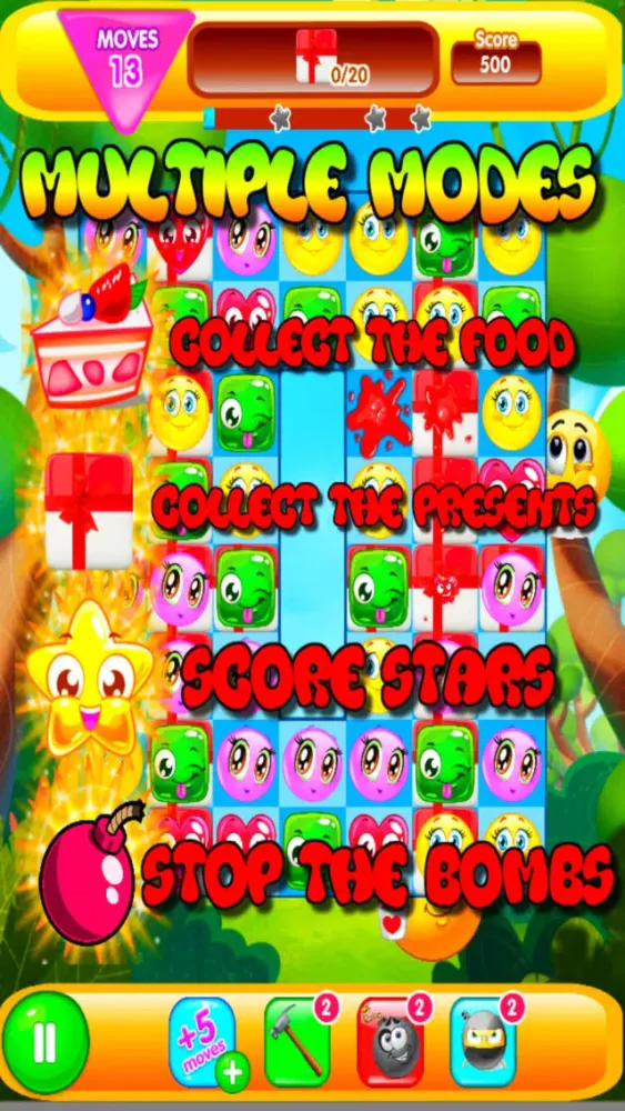 Emoji Explosion: Match 3 Blast سکرین شاٹس