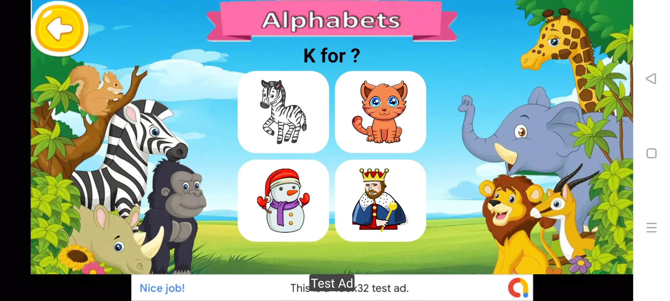 Kids Learning English स्क्रीनशॉट