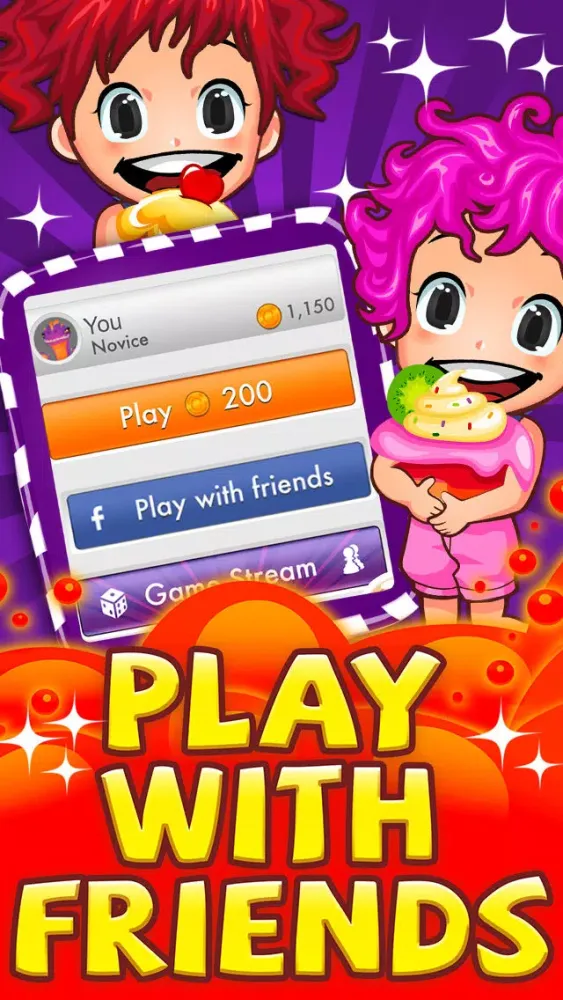 Ảnh chụp màn hình của Candy Game - Match 3 Candies Puzzle For Children HD FREE