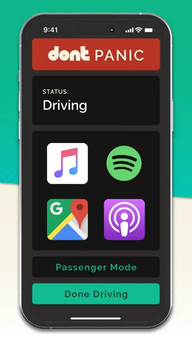 Dont | Driver App Screenshots
