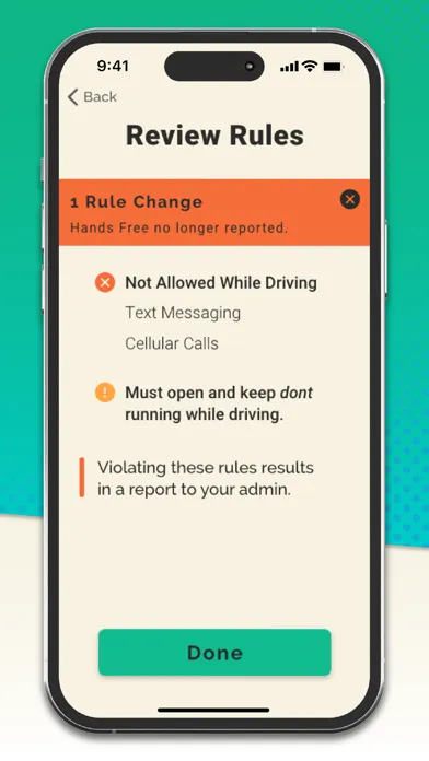 Dont | Driver App Screenshots