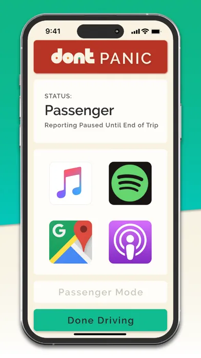 Dont | Driver App Screenshots