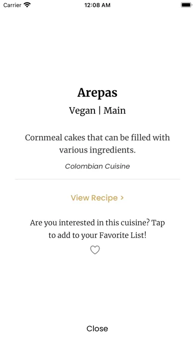 Captures d'écran de FoodOpedia - World Cuisines