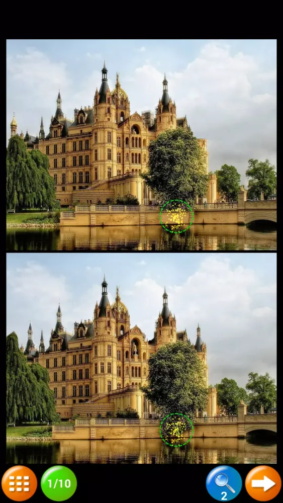 Captures d'écran de Find 10 Differences: The Game
