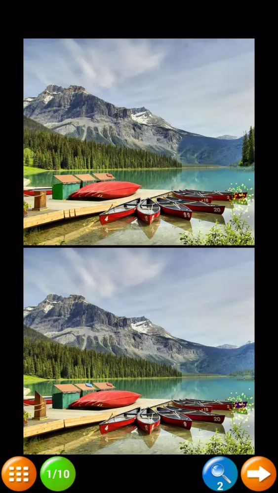 Captures d'écran de Find 10 Differences: The Game