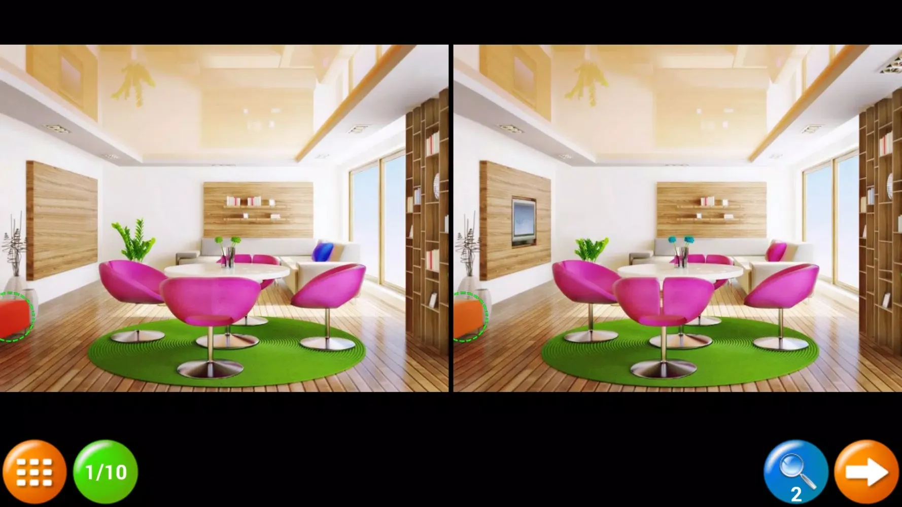 Captures d'écran de Find 10 Differences: The Game