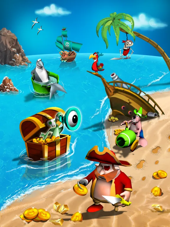 Скриншоты Pirates Coin Ship iPad 
