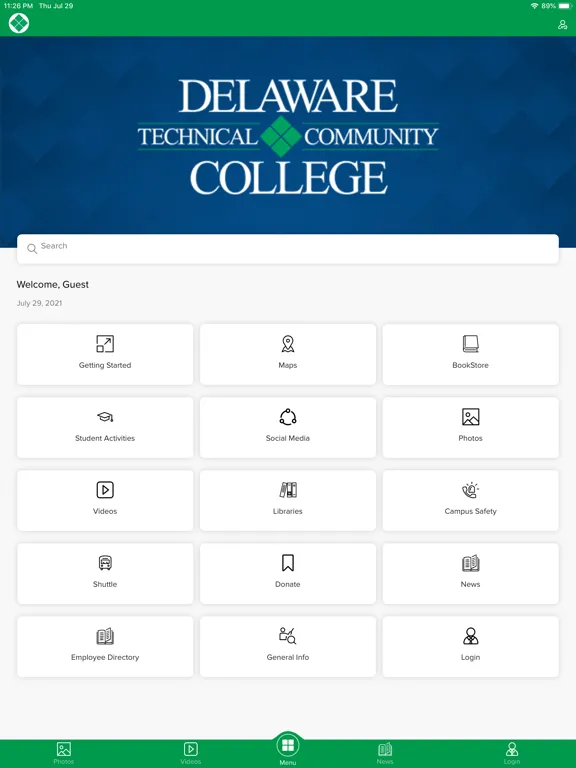 Delaware Tech iPad 应用截图