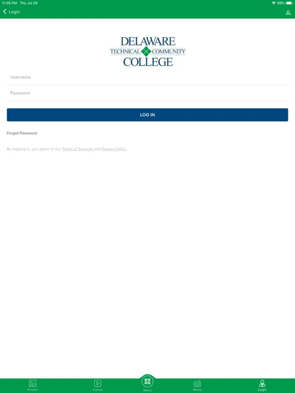 Delaware Tech iPad 应用截图