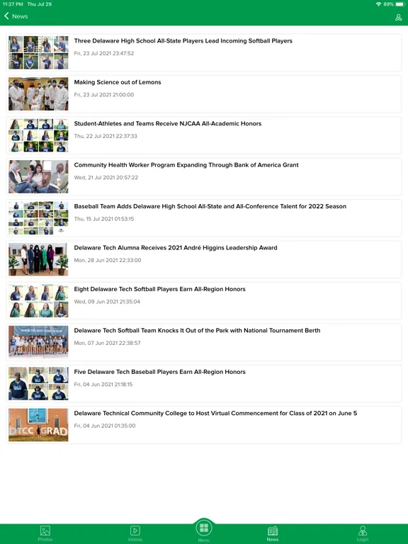 Delaware Tech iPad 应用截图