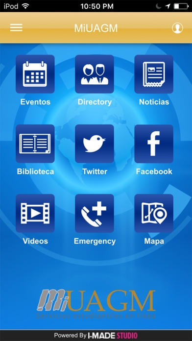 miUAGM Mobile Screenshots