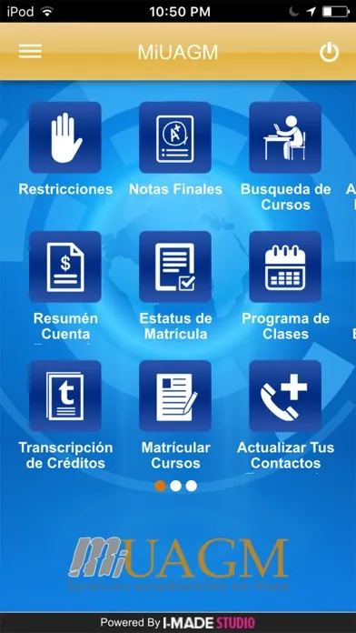 Скриншоты miUAGM Mobile