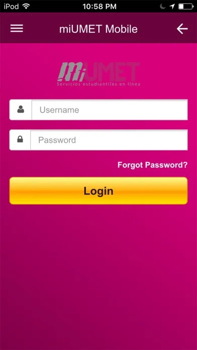 miUMET Mobile سکرین شاٹس