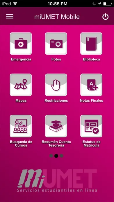 miUMET Mobile سکرین شاٹس