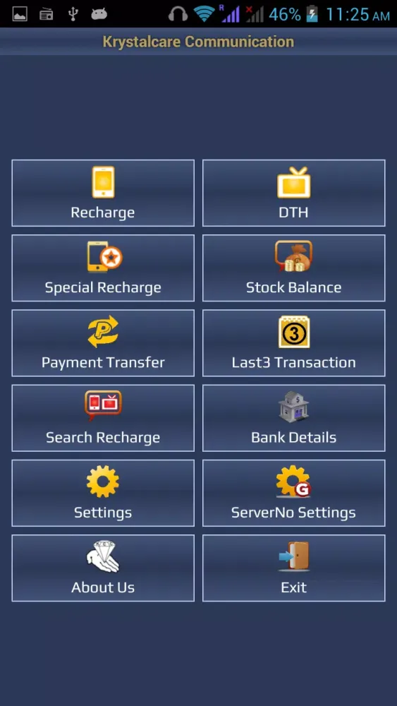 Screenshot di Krystalcare Communication