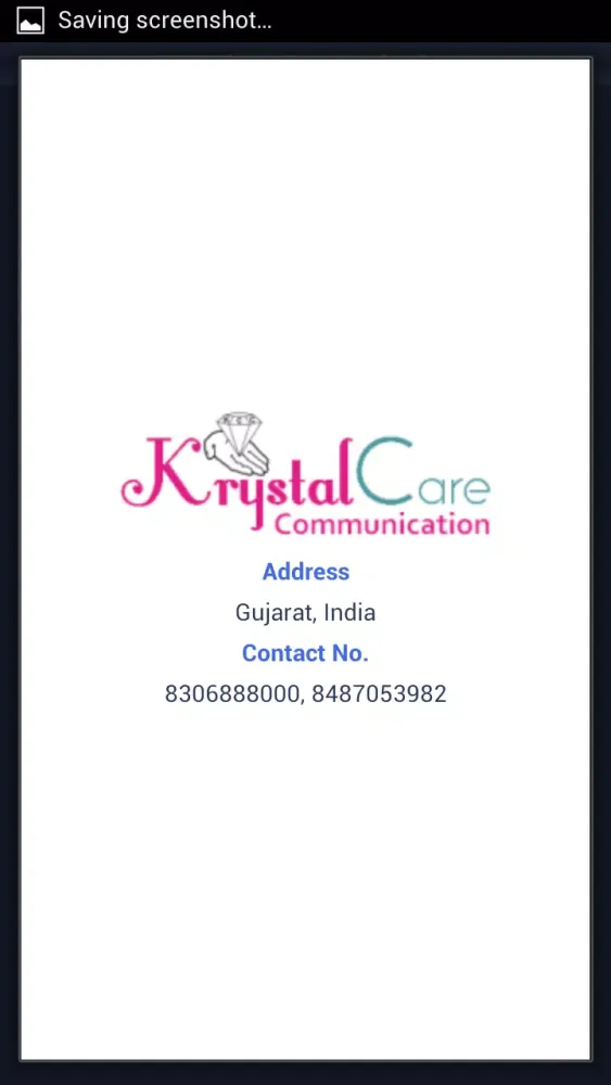 Screenshot di Krystalcare Communication