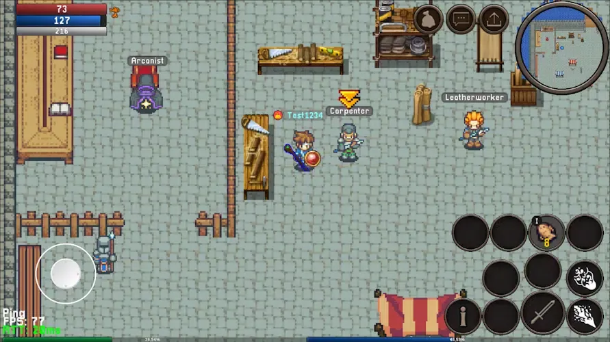 Captures d'écran de Reunion Online