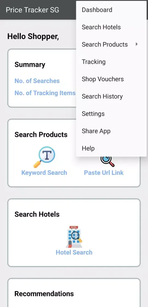 Price Tracker SG應用截圖