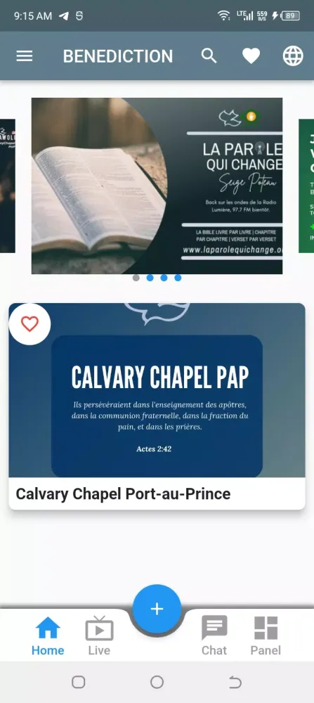 Screenshot di BENEDICTION APP