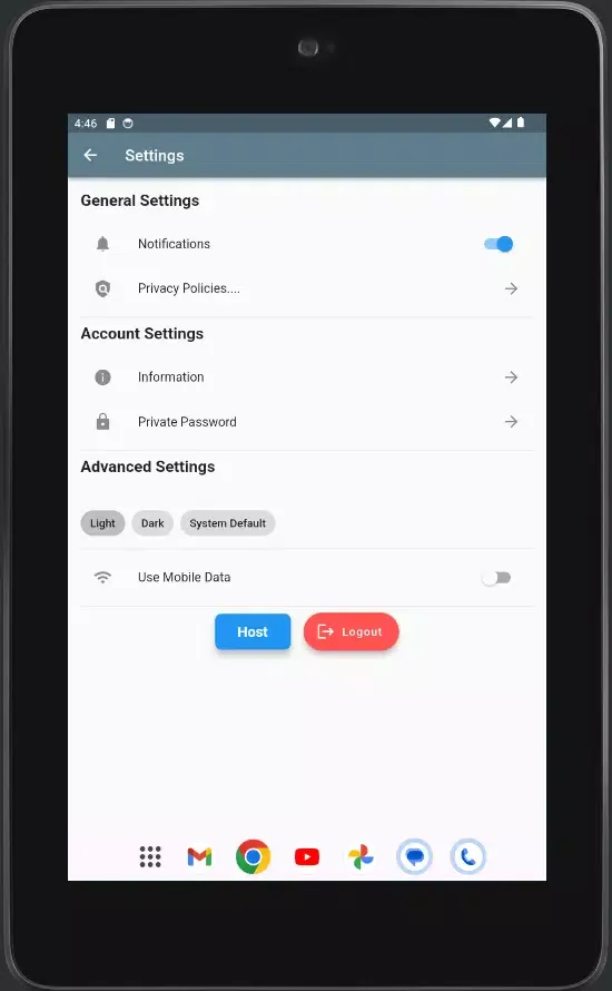 Screenshot di BENEDICTION APP