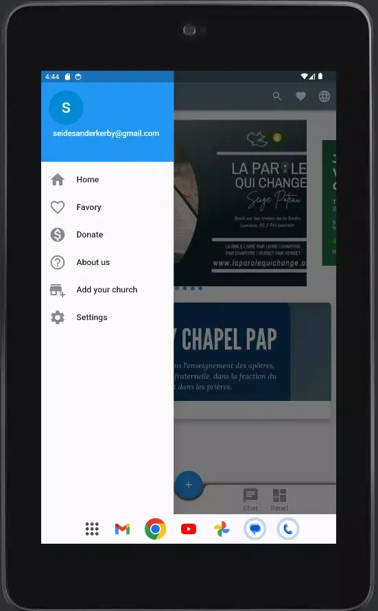 Screenshot di BENEDICTION APP
