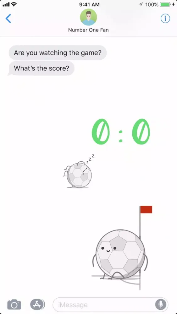 Capturas de pantalla de Cute Footballs