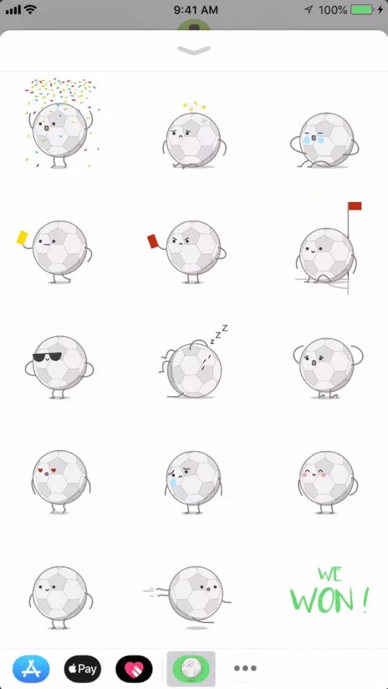 Capturas de pantalla de Cute Footballs
