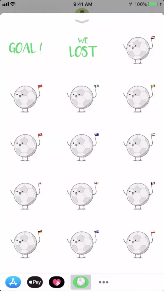 Capturas de pantalla de Cute Footballs